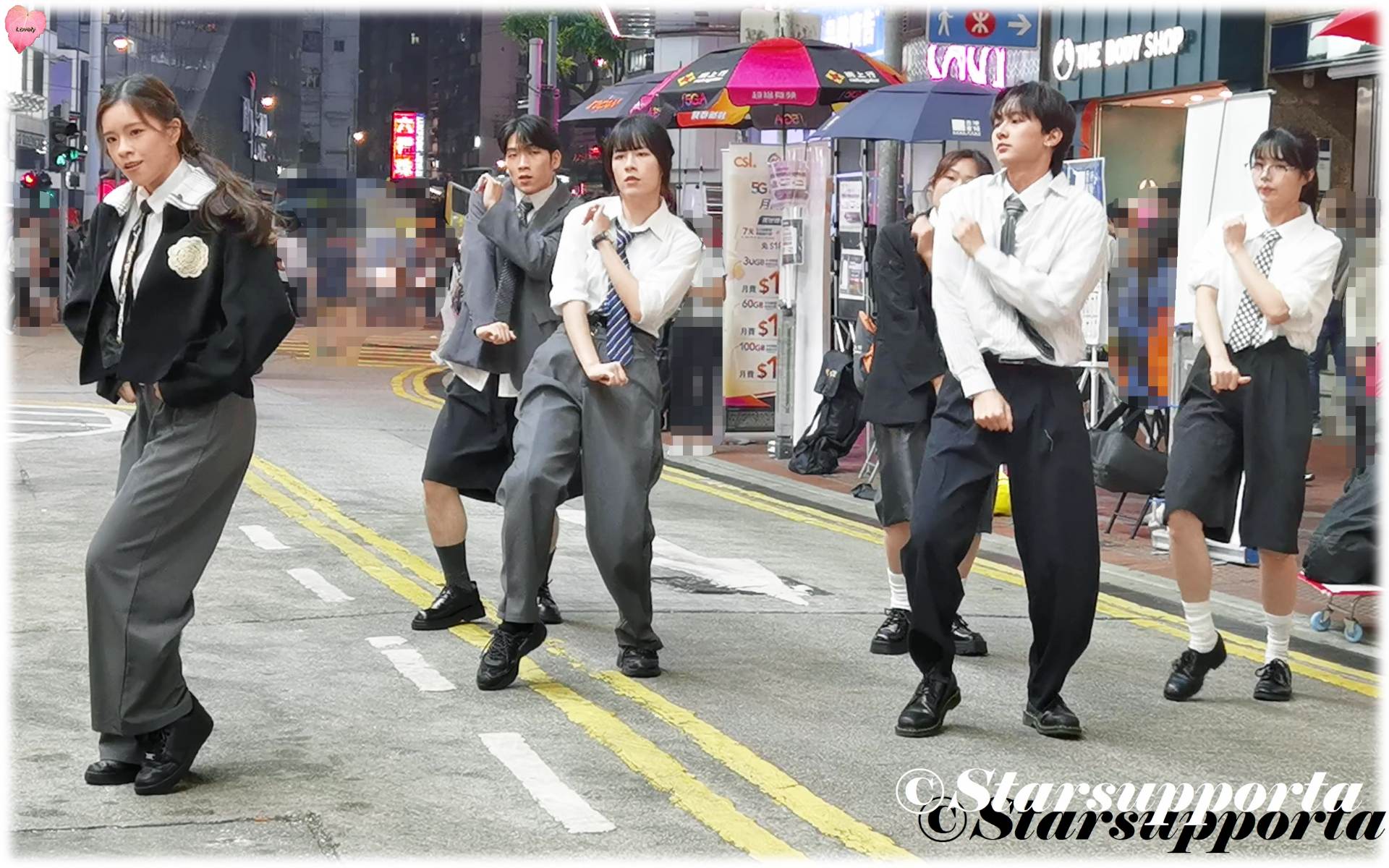 20251102 KPOP dance @ 香港銅鑼灣Casetify對出