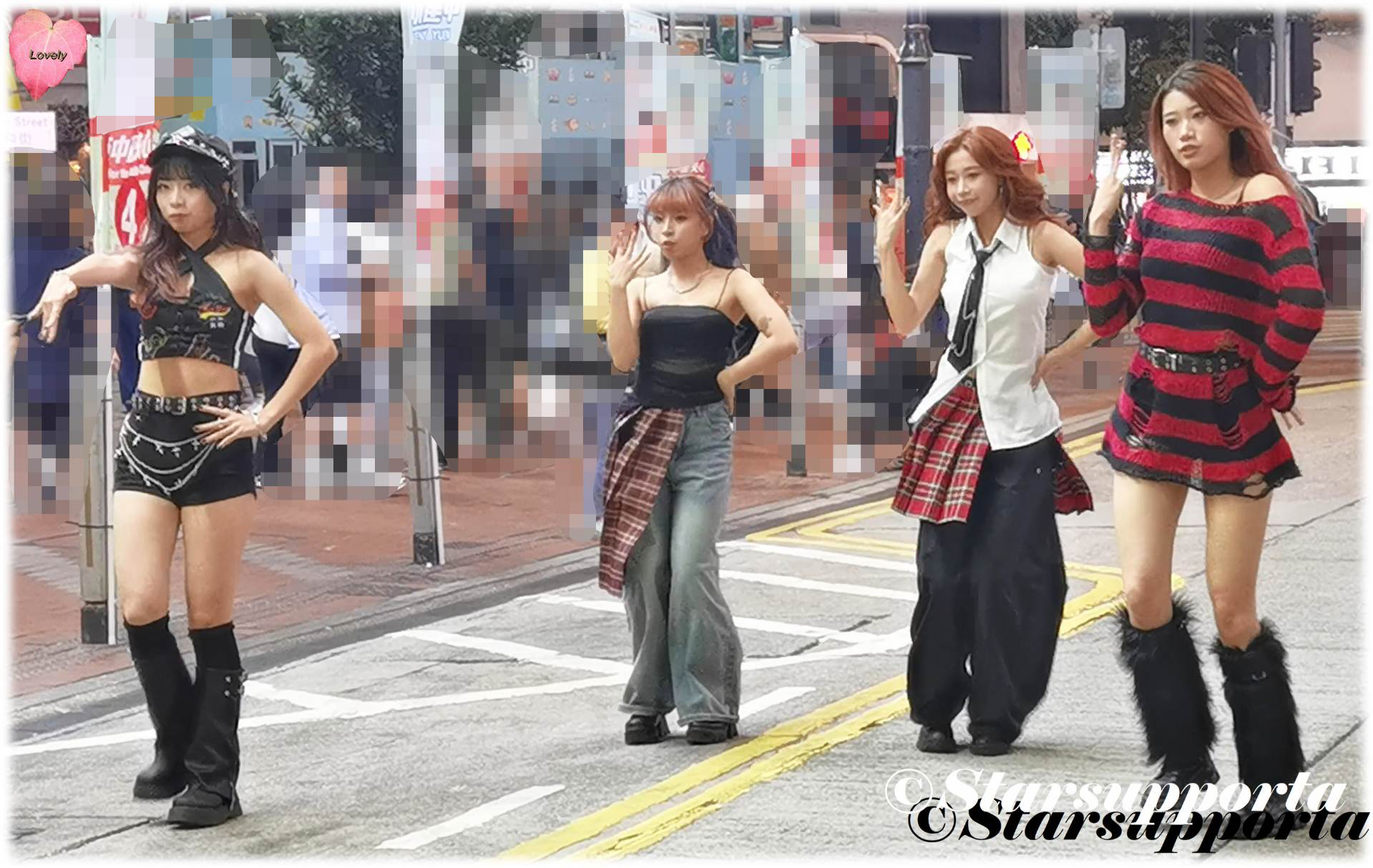 20251115 KPOP dance @ 香港銅鑼灣Casetify對出