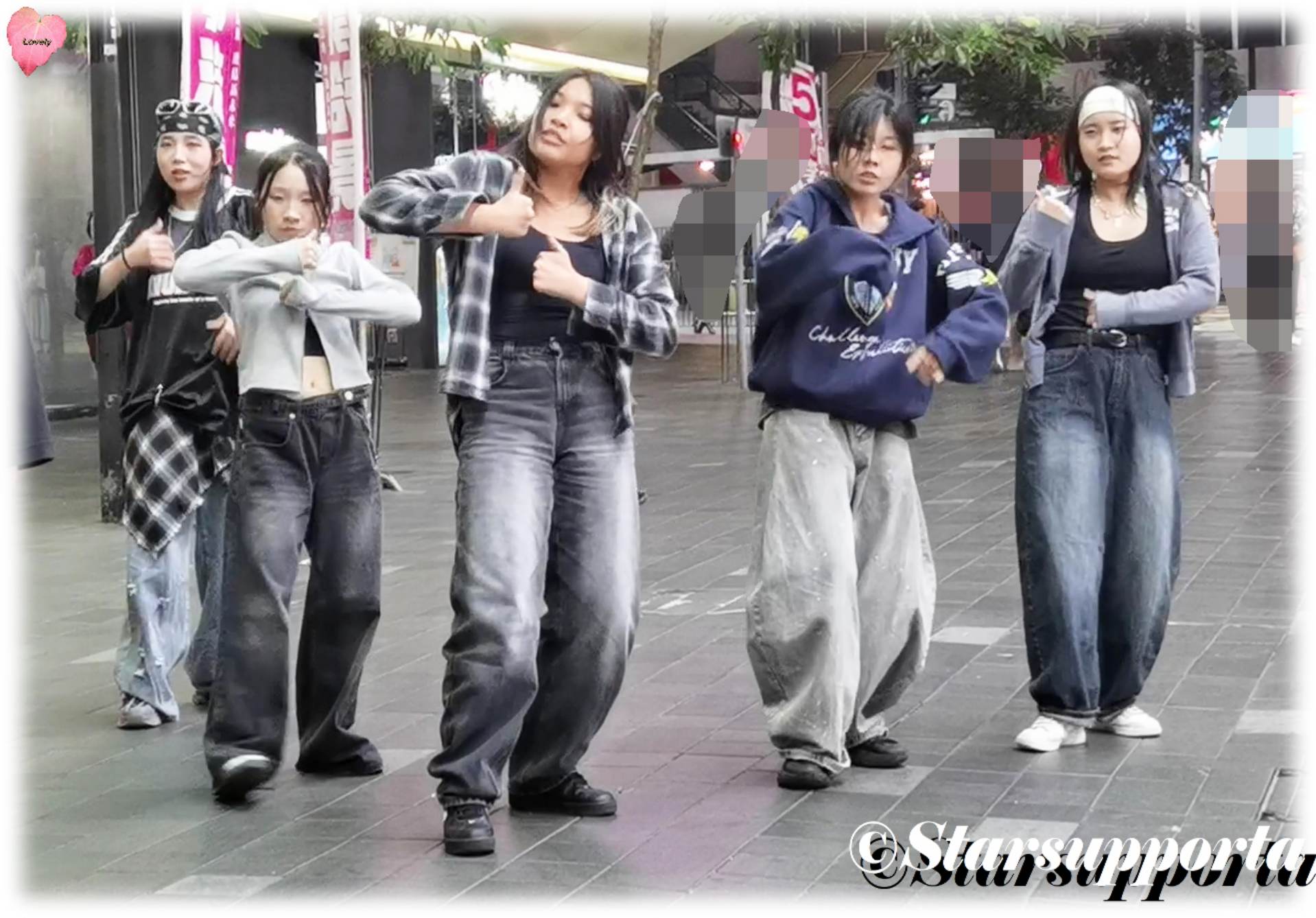 20251126 KPOP dance @ 香港銅鑼灣H&M對出