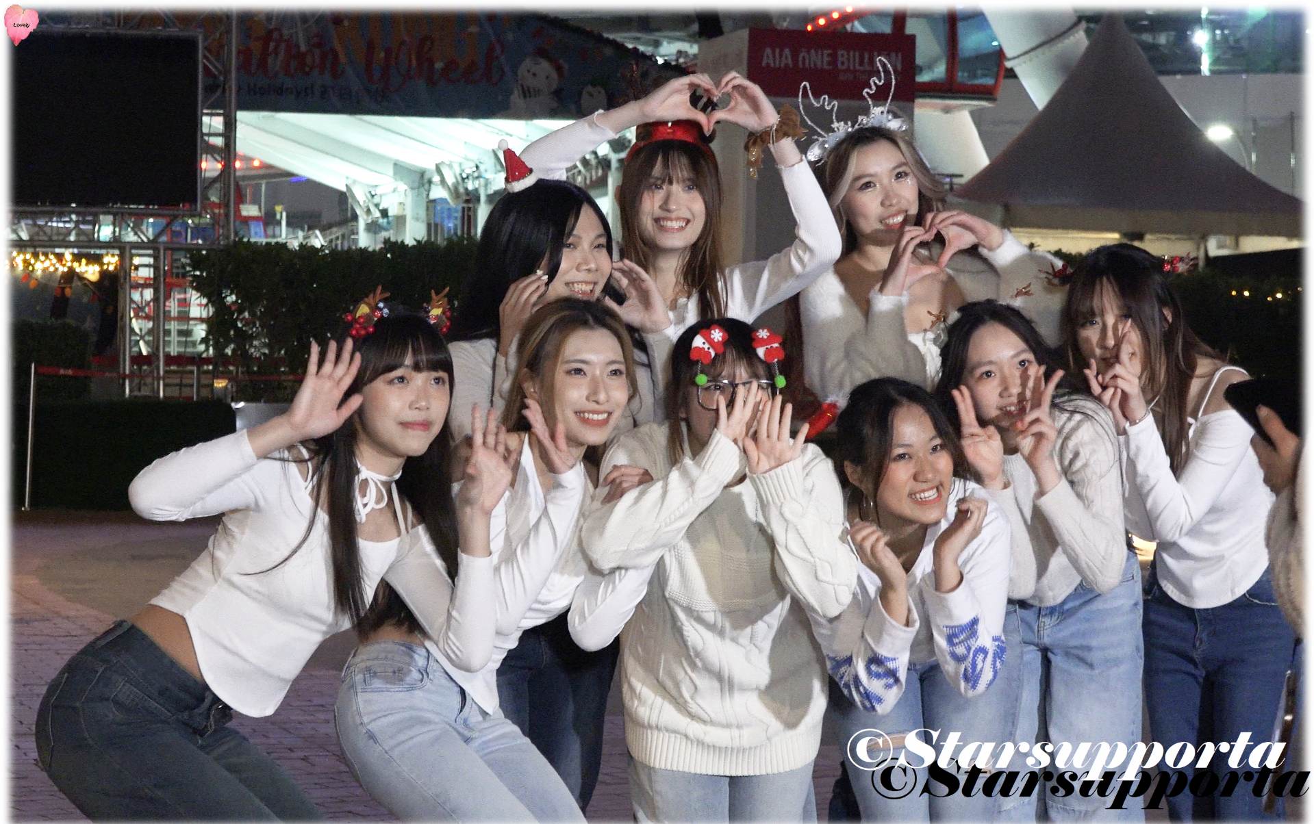 20251215 Unique Space @unique_space_official.hk @ KPOP dance @ 香港中環摩天輪前