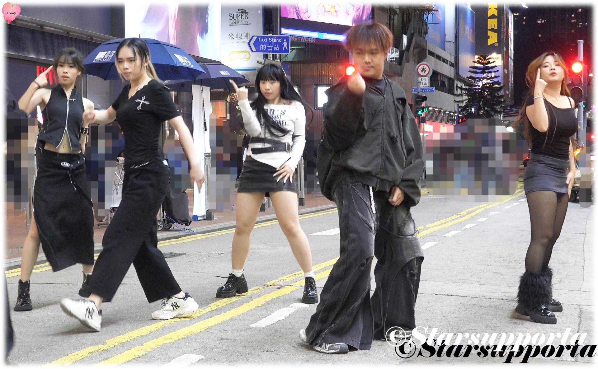 20260116 DAPHNE DANZ HK @daphne_danz_hk @ KPOP dance @ 香港銅鑼灣Casetify對出